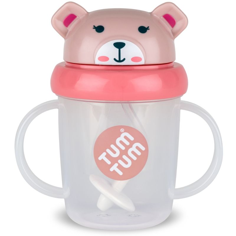 Tum Tum Tasse Anti-Fuite l ourson Rose