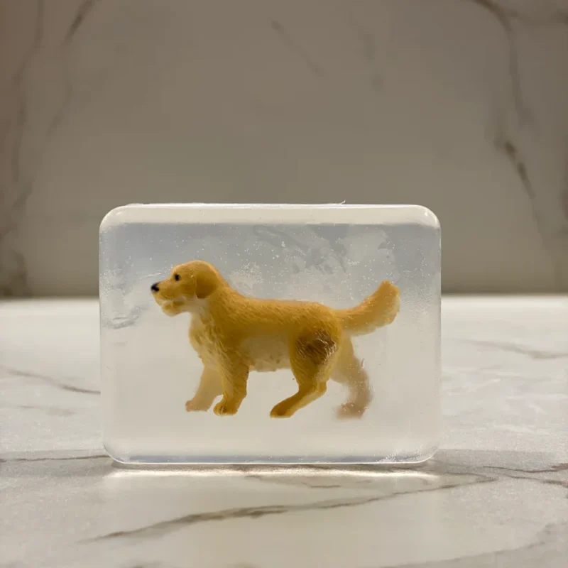 Savon Transparent Artisanal – Chien – Ludi Soap