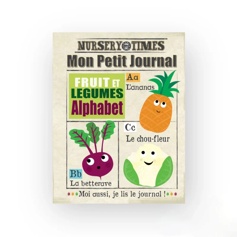 Mon journal en Tissus l Fruit & Légumes