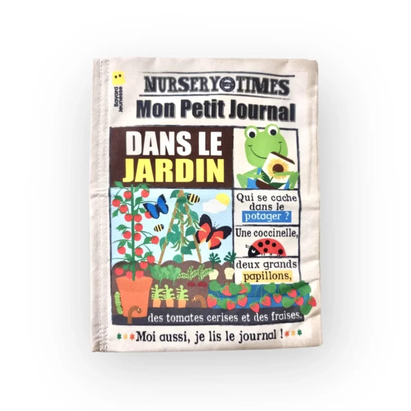 Mon journal en Tissu l Le Jardin