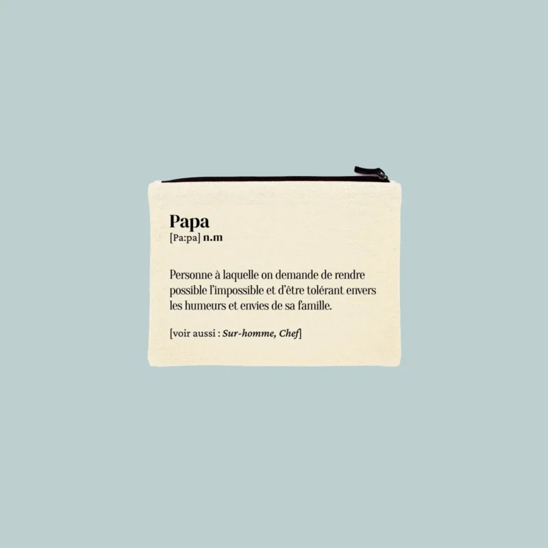 Trousse définition - Papa - Family Impact Stories