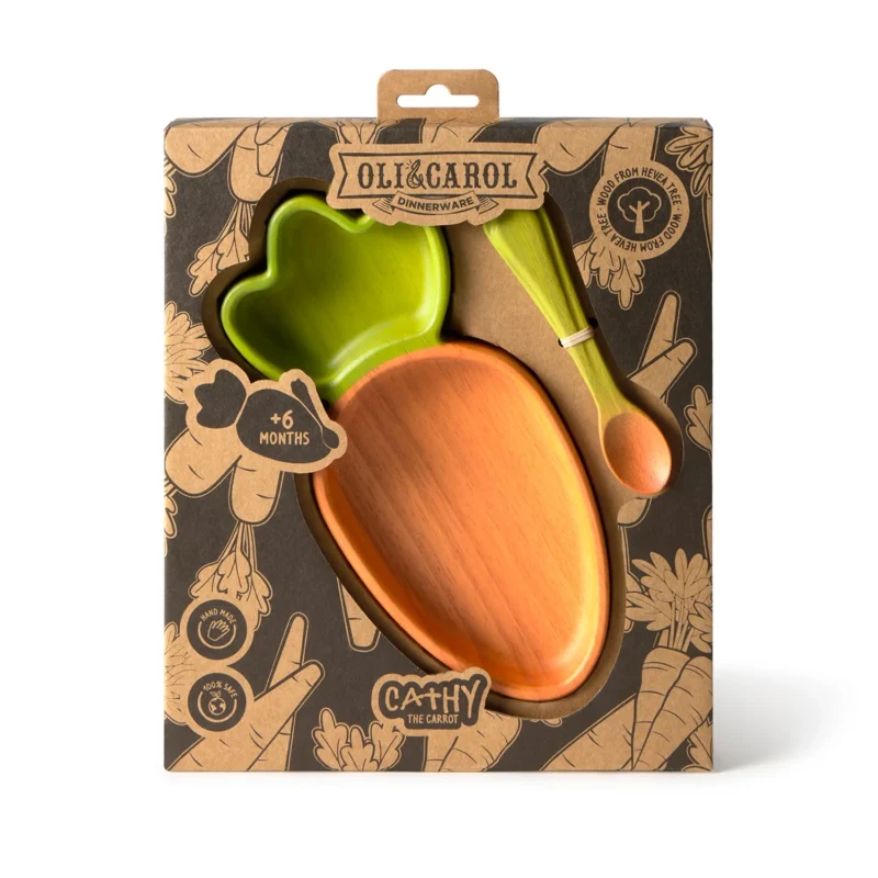 Assiette Cathy la Carotte
