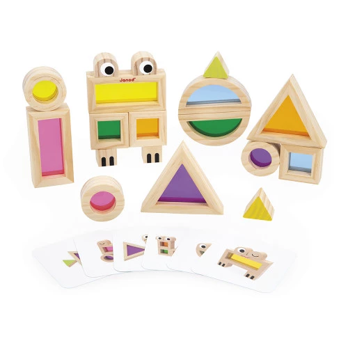 Jeu Sensoriel - Blocs Translucides