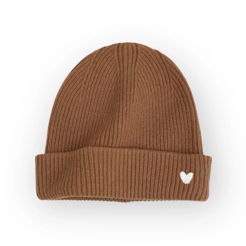 Bonnet en laine  | Caramel