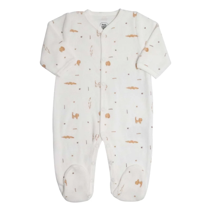 Pyjama velours l Savane