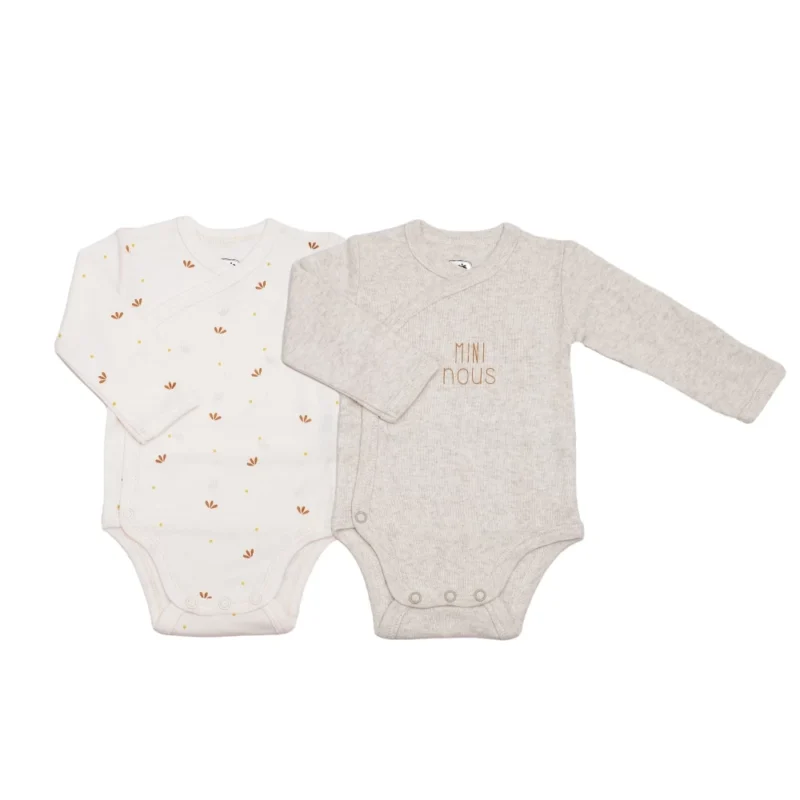 Lot 2 bodies taille 1 mois l Mini Nous