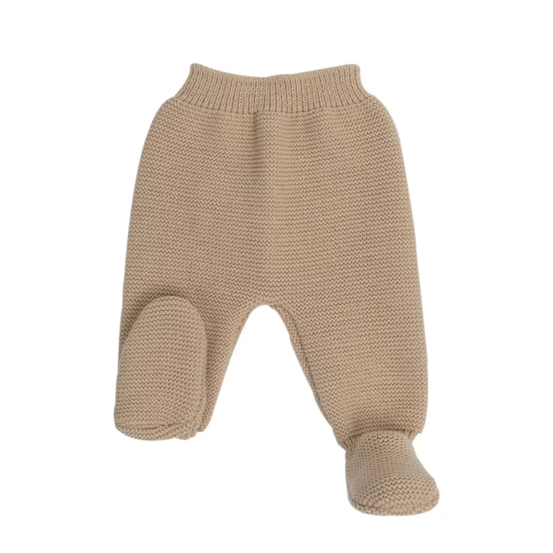 Pantalon en Maille l Biscuit