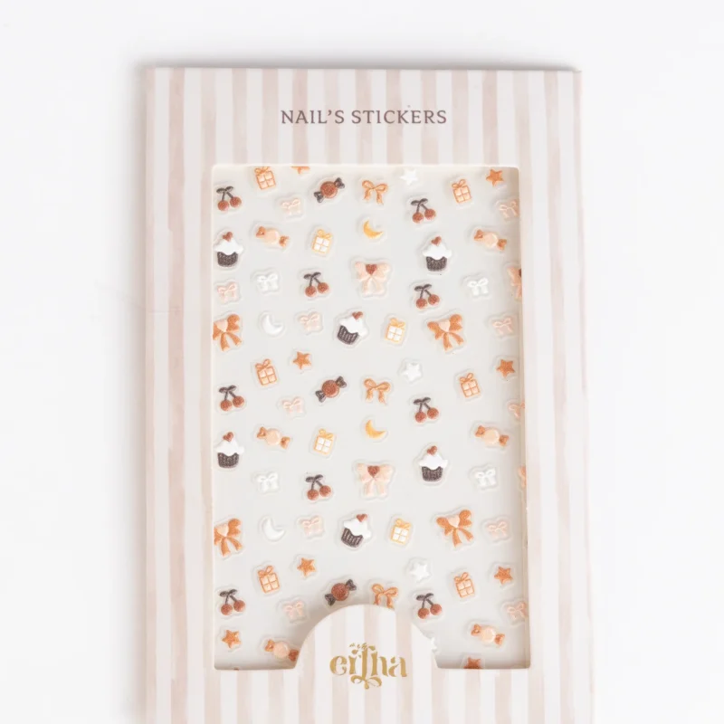 Stickers pour les ongles l Gateaux