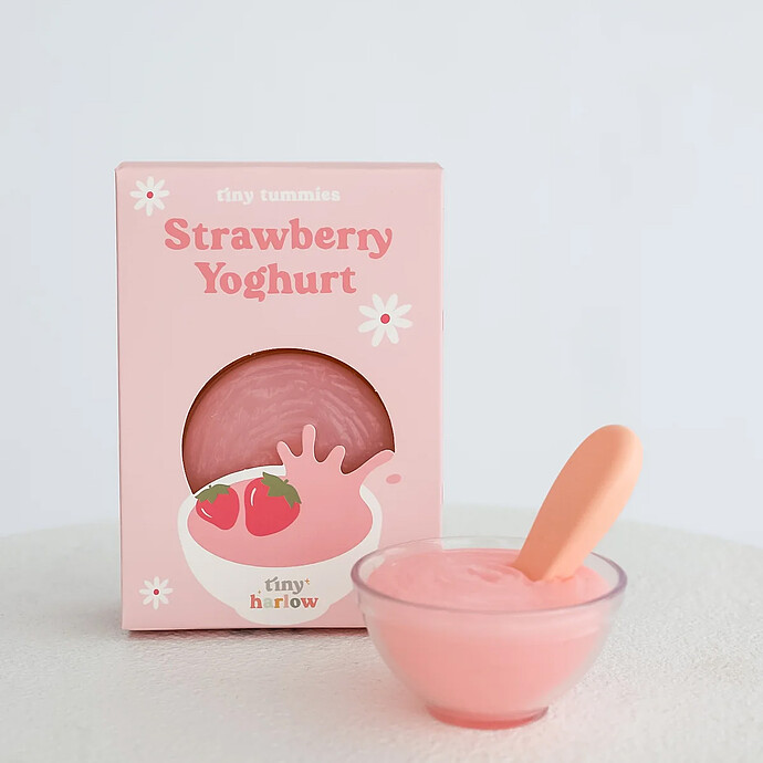 Bol de Yaourt Magique Tiny Harlow - Fraise