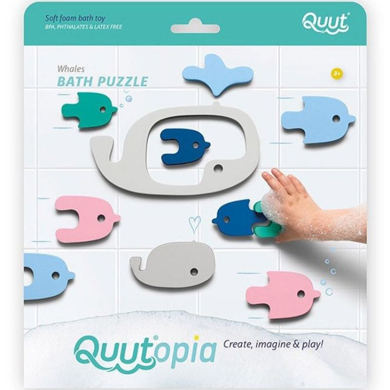 Puzzle de bain Baleine