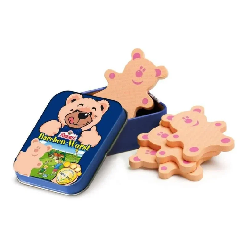 Dinette l Biscuits Bois en forme d'ours Erzi
