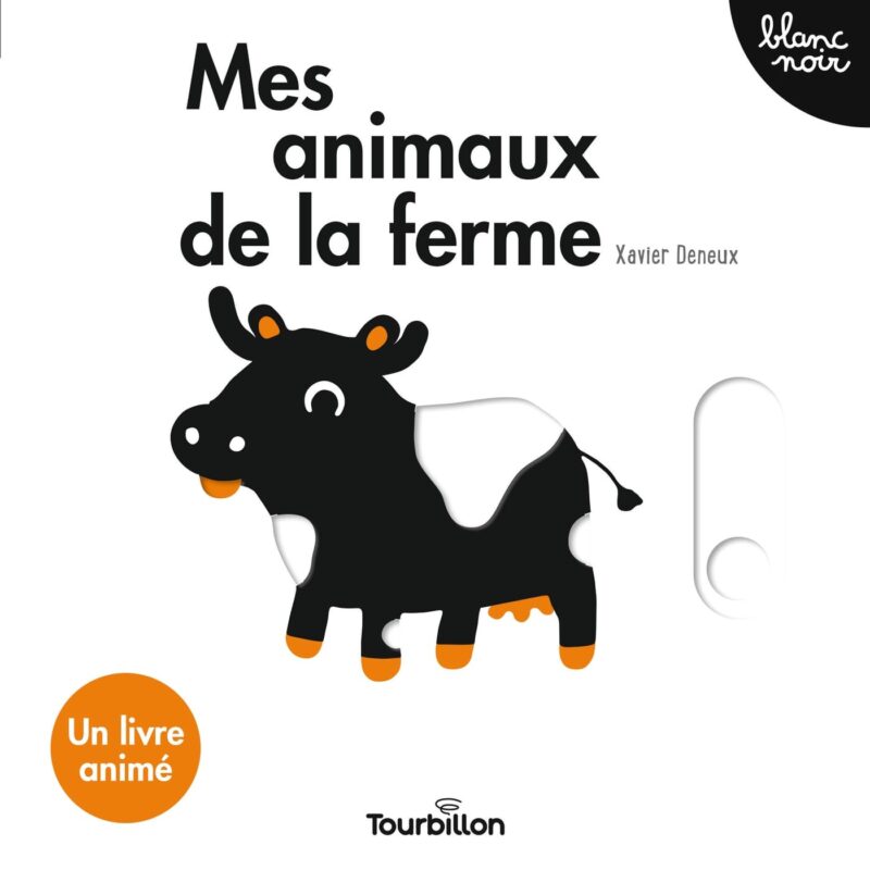 Livre Contrasté l Mes animaux de la ferme