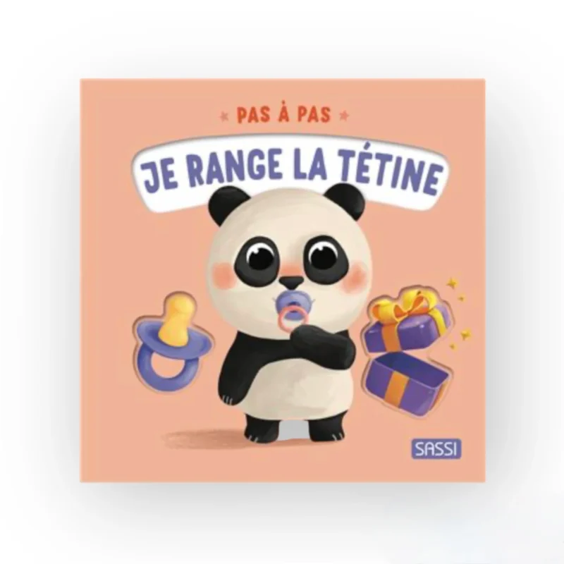 Livre | Pas à pas Je range la tétine