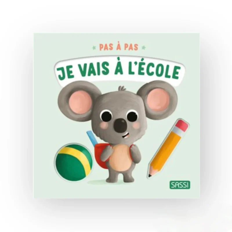 Livre | Pas à pas Je vais à l'école