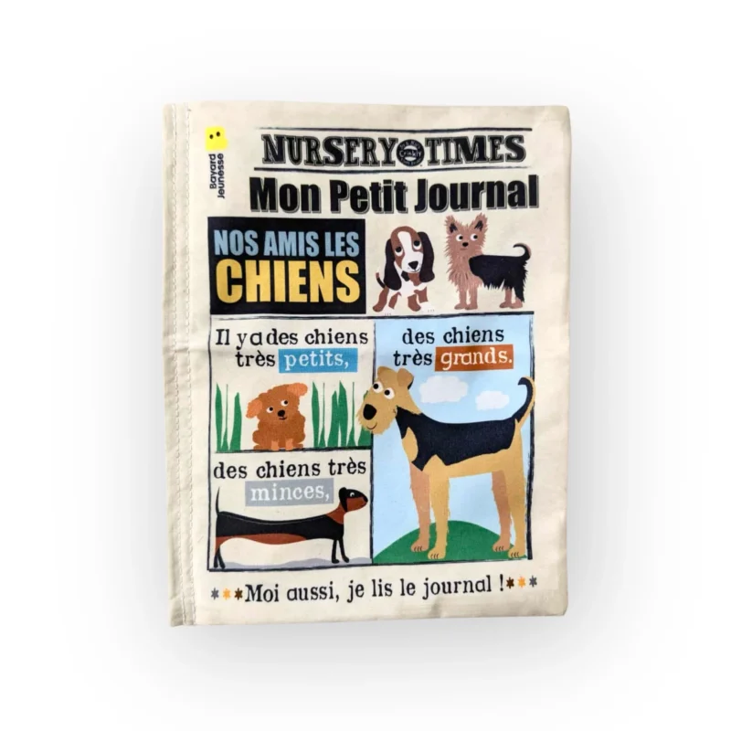 Mon journal en tissu | Nos amis les chiens