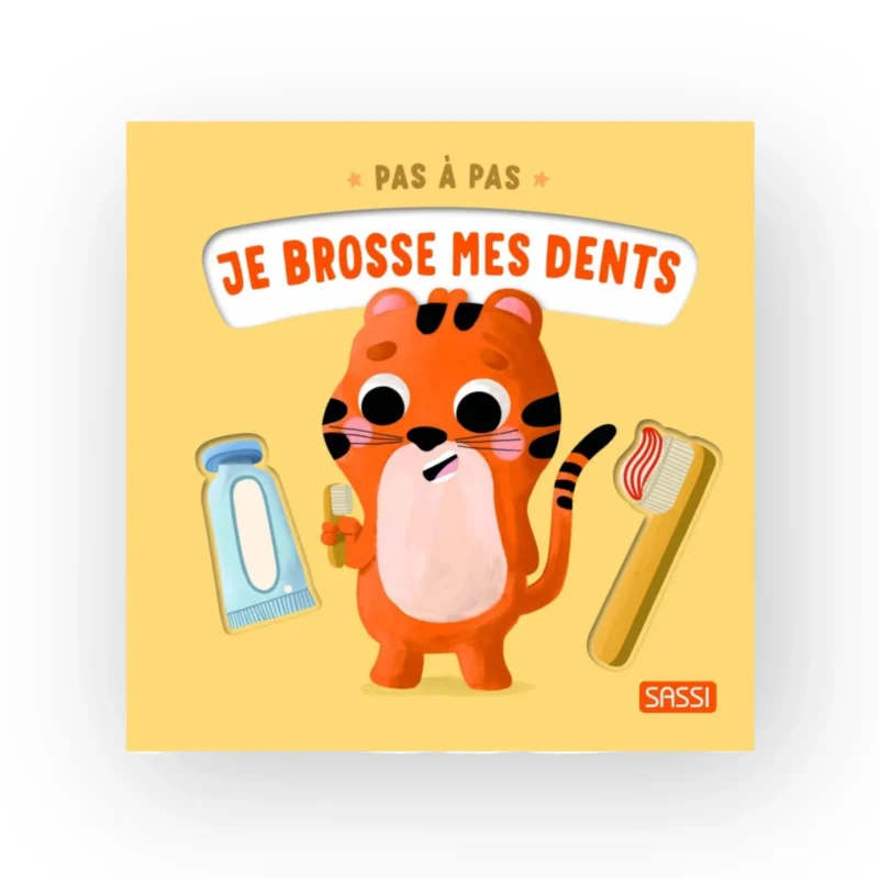 Livre | Pas à pas Je me lave les dents