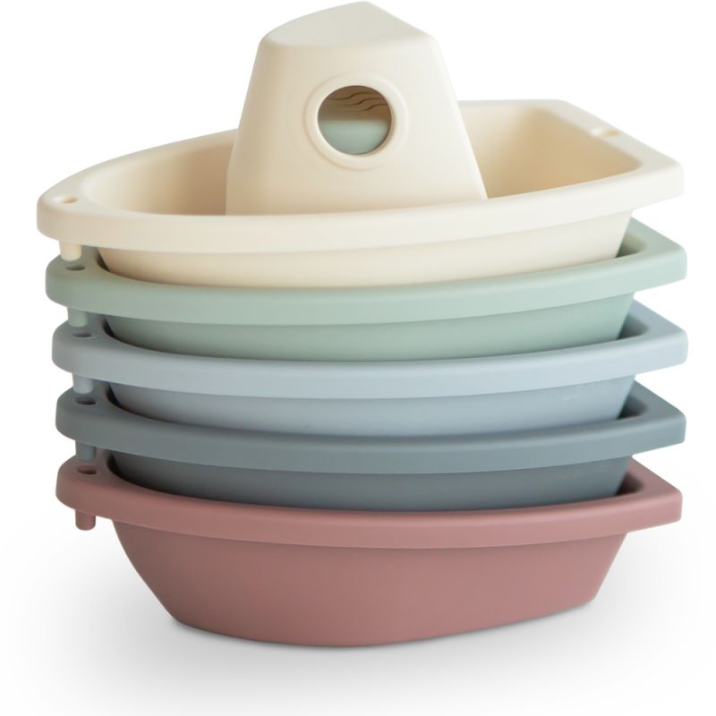 Lot de 5 jouets de bain Boats l Mushie