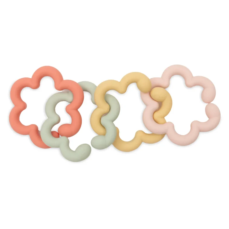 Jeu d'anneaux Silicone - Flowers