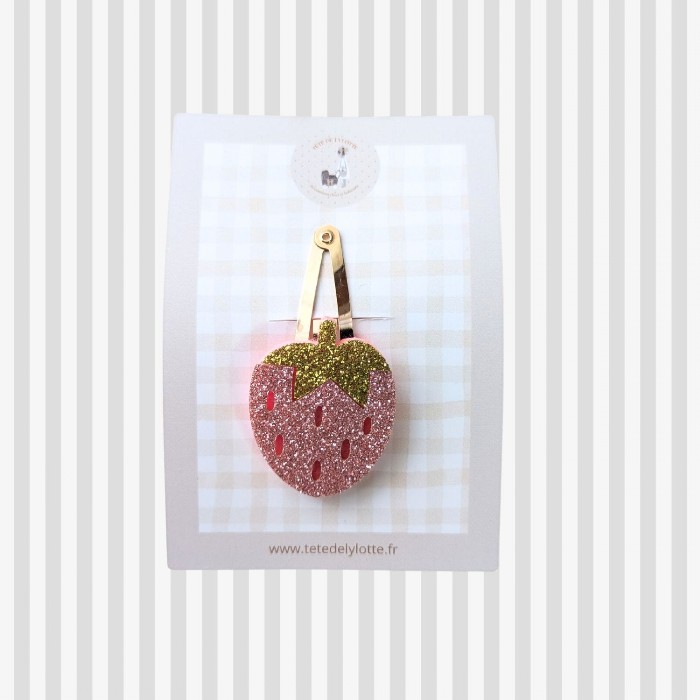 Pince Fraises scintillante