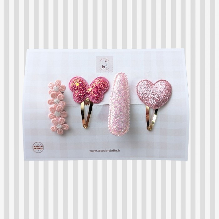 Set Rose Printemps