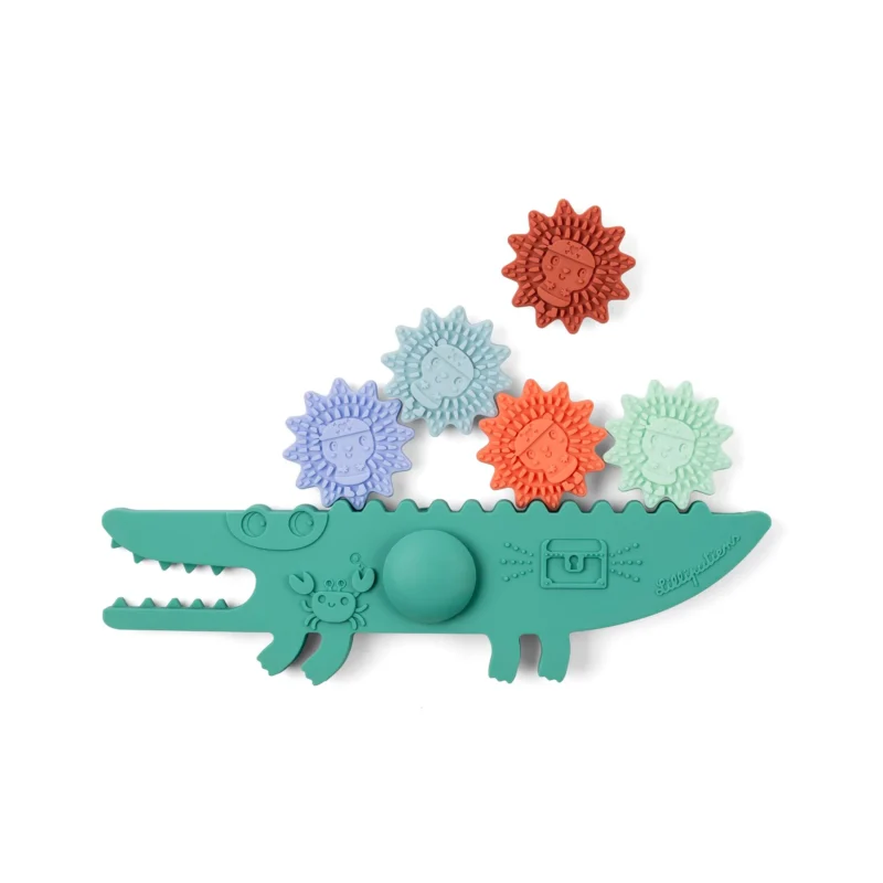 Jouet de bain Crocodile balancier | LILLIPUTIENS