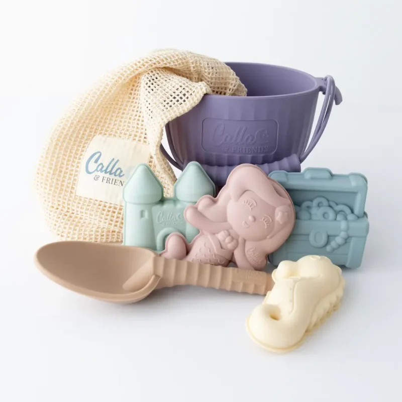 Ensemble de jouets de plage en silicone l Mermaids