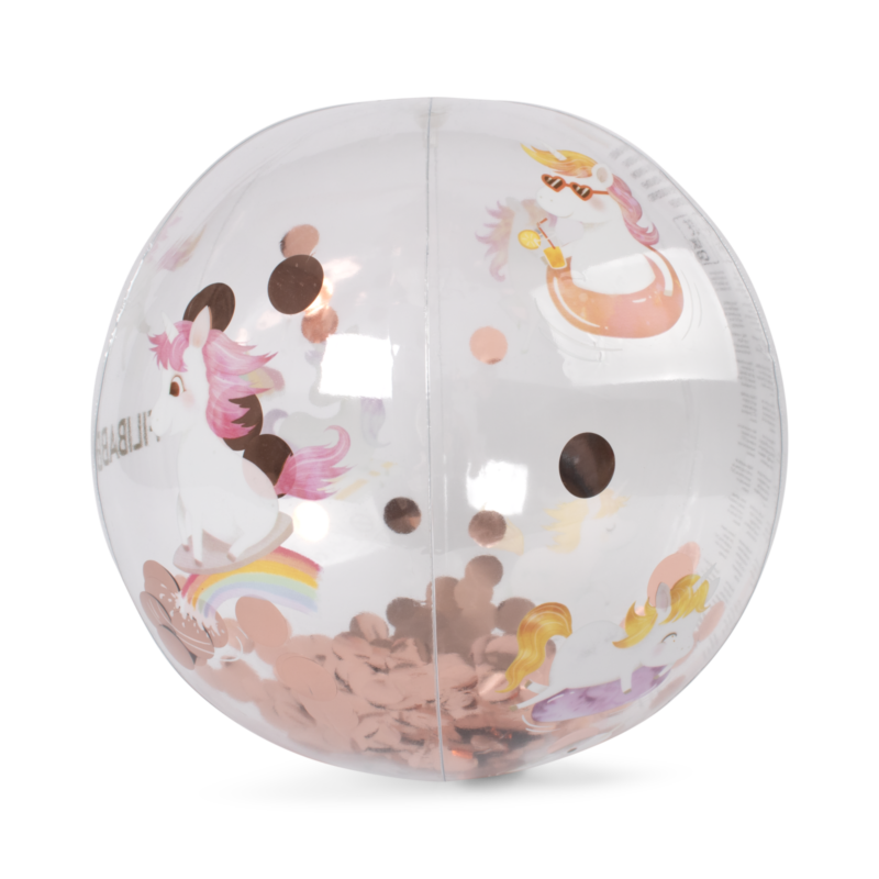 Ballon Gonflable Confettis l Licornes