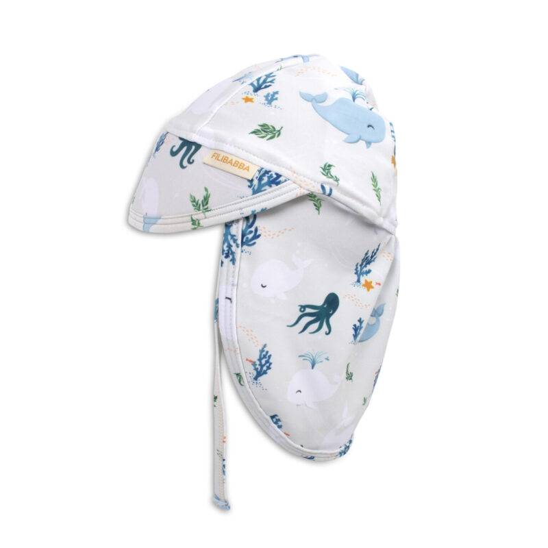 chapeau d'été anti UV l Baleines
