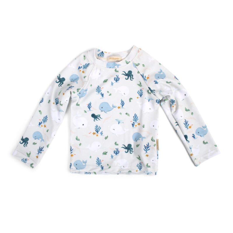 Tshirt de Bain anti UV l Baleines