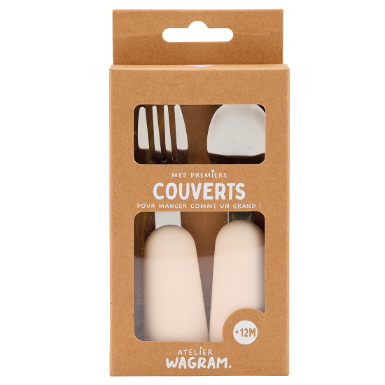 Couverts en silicone l Créme