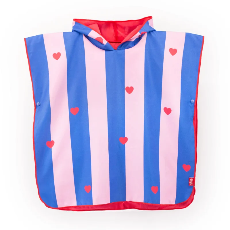 Poncho de Bain Microfibres l Cherry