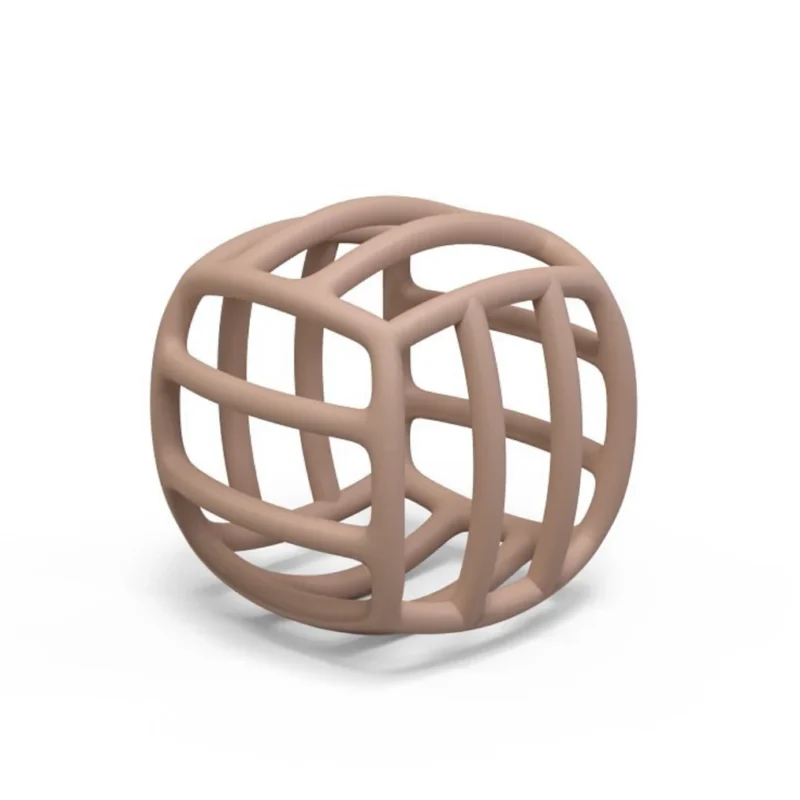 Balle sensorielle en silicone l Marron