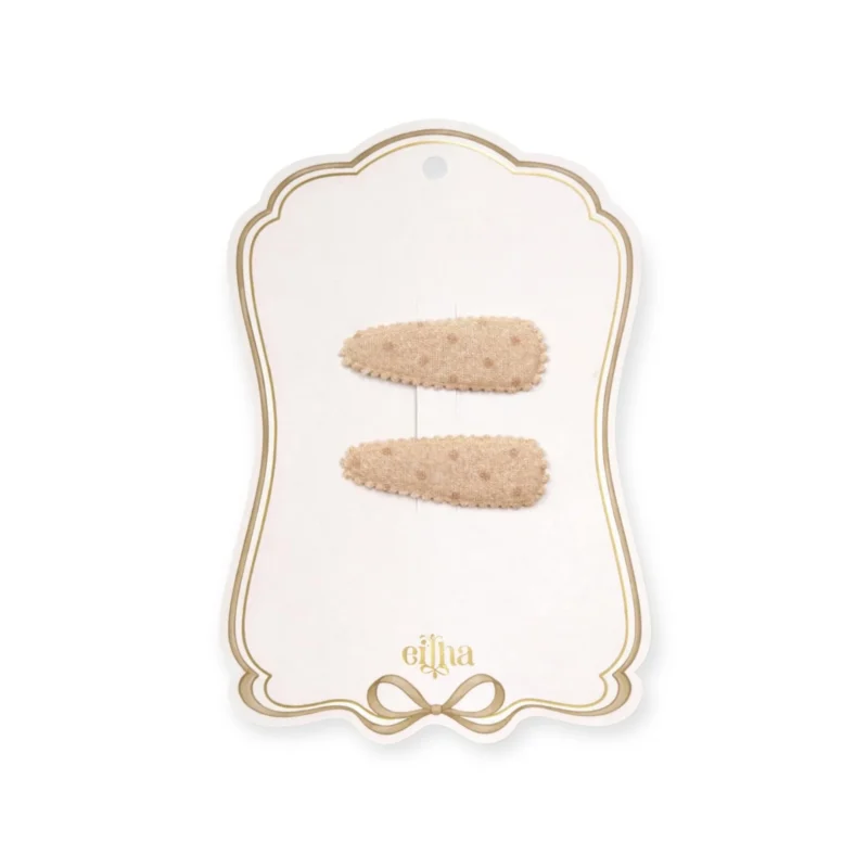 Lot de 2 barrettes | Blush Dots