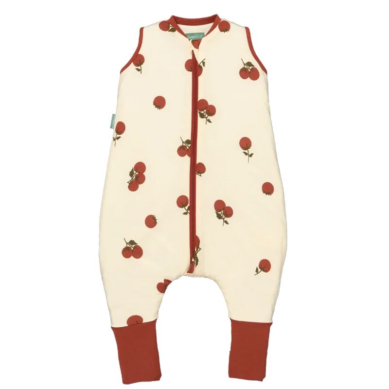 Gigoteuse à pieds avec chaussettes antidérapantes - Tomates - TOG 1