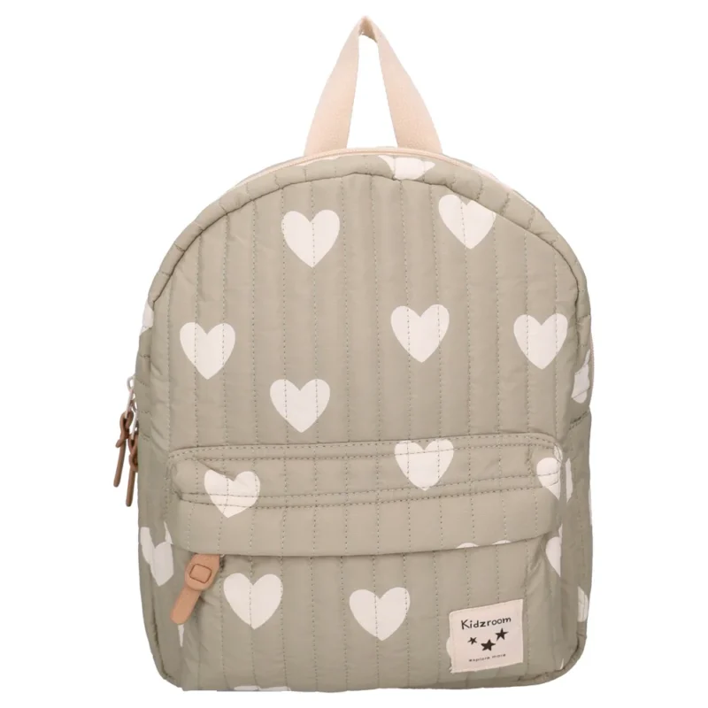 Sac à dos enfant  – Cœurs vert