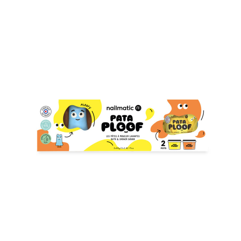 Coffret Pâtes à modeler lavantes l orange et jaune avec Ploofy