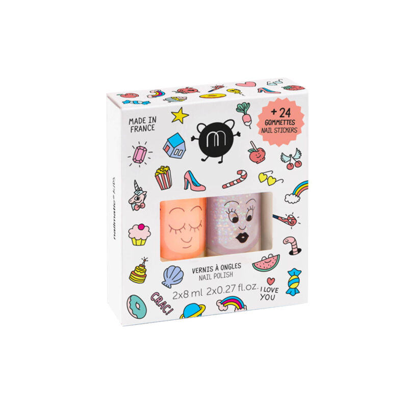 Coffret Stickers et Vernis Enfant