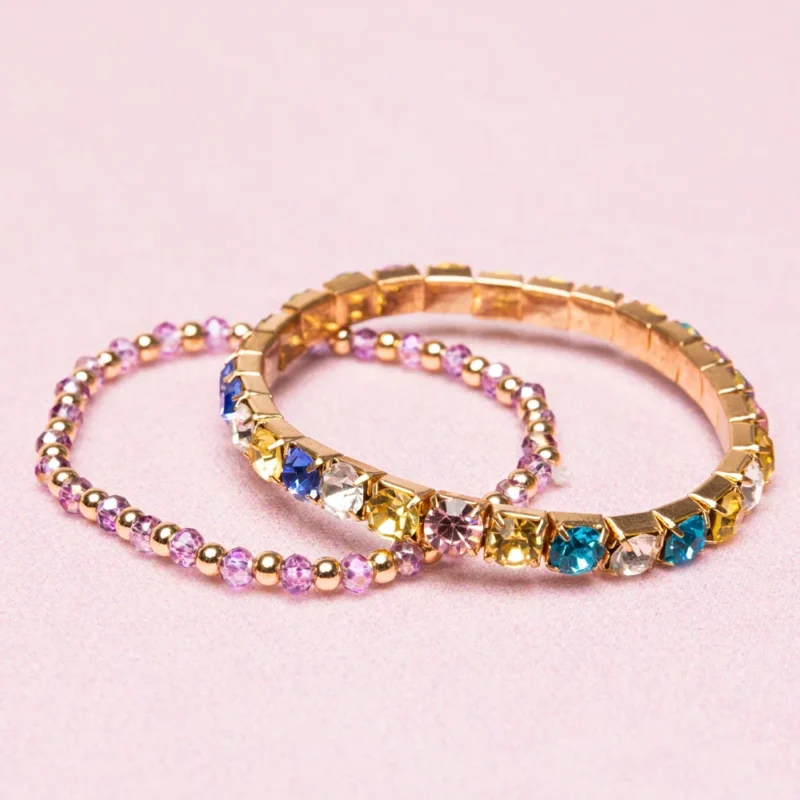 Bracelet Boutique Glitz and Glam, 2 Pcs