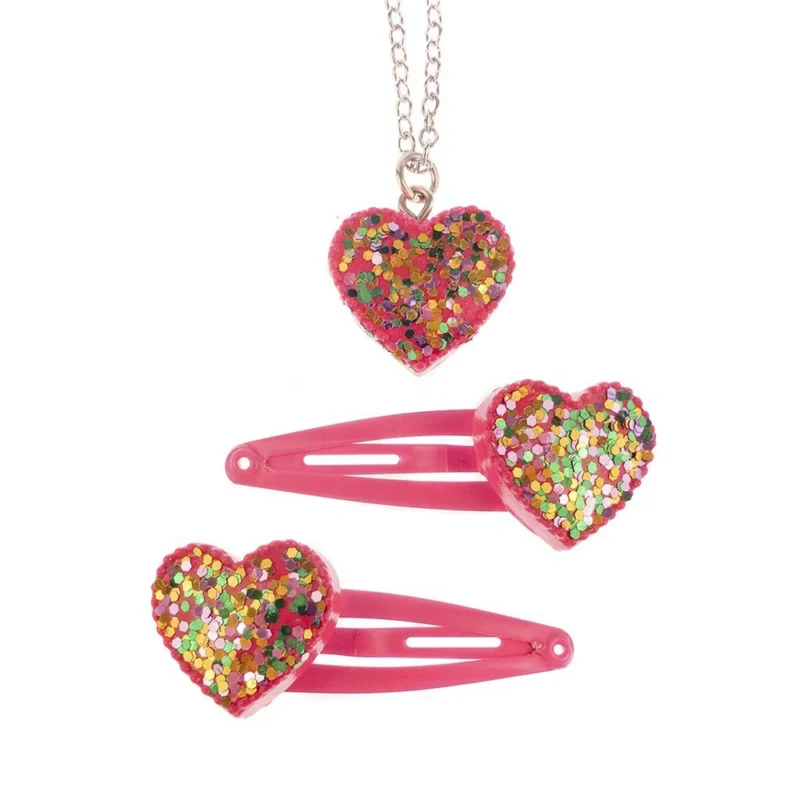 Collier & Barrettes - Sparkle My Hear