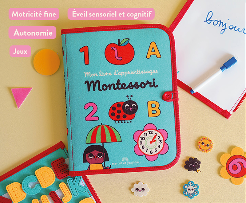 Mon livre d’apprentissages Montessori