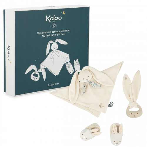 Mon premier coffret naissance Lapinoo - Crème