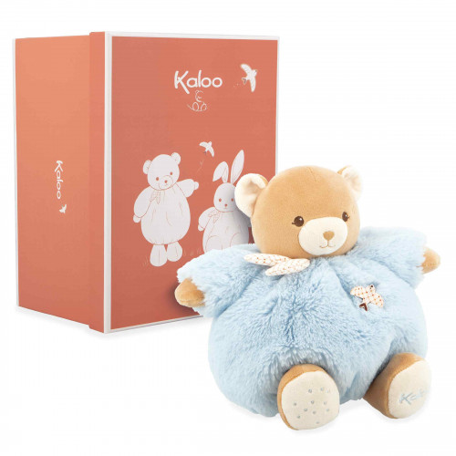 Ours en Peluche Patapouf l Bleu